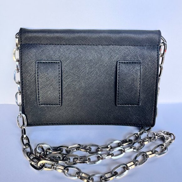 Vivienne Westwood BLACK ‘Derby’ shoulder bag – Made in Italy - Picture 3 of 3